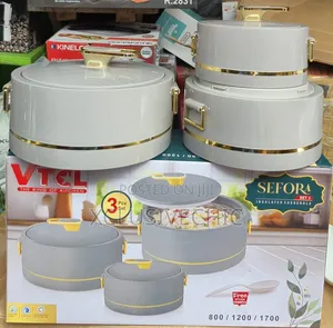 VTCL Sefora 3-Piece Insulated Casserole Set