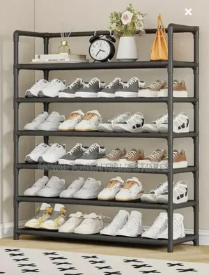 Large 4-Tier Shoe Rack Organizer – Heavy-Duty