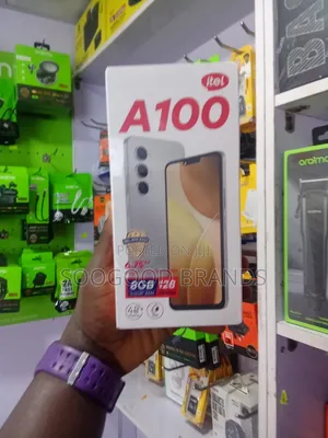 New Itel A100 128 GB Black