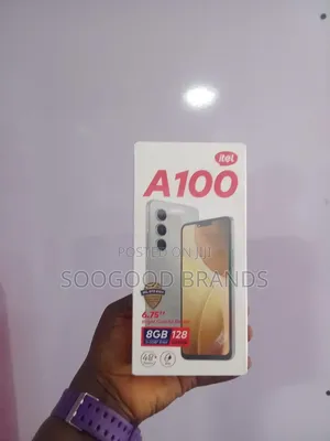 New Itel A100 128 GB Black