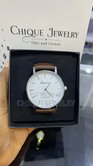 Geneva Leather Watch