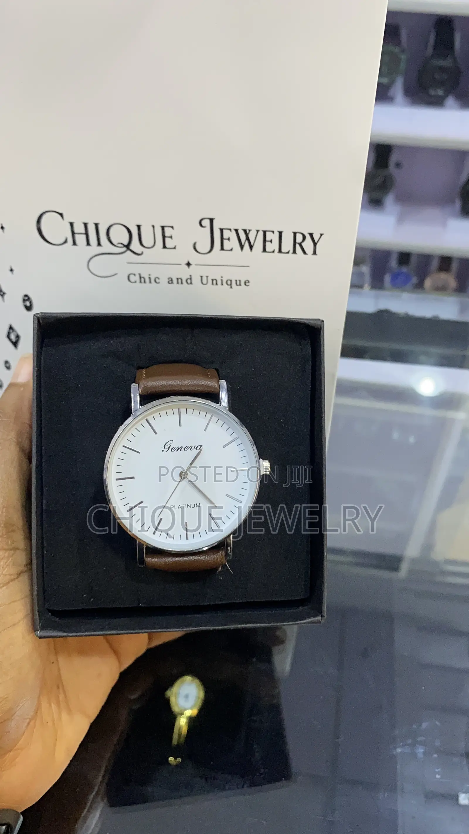 Geneva Leather Watch