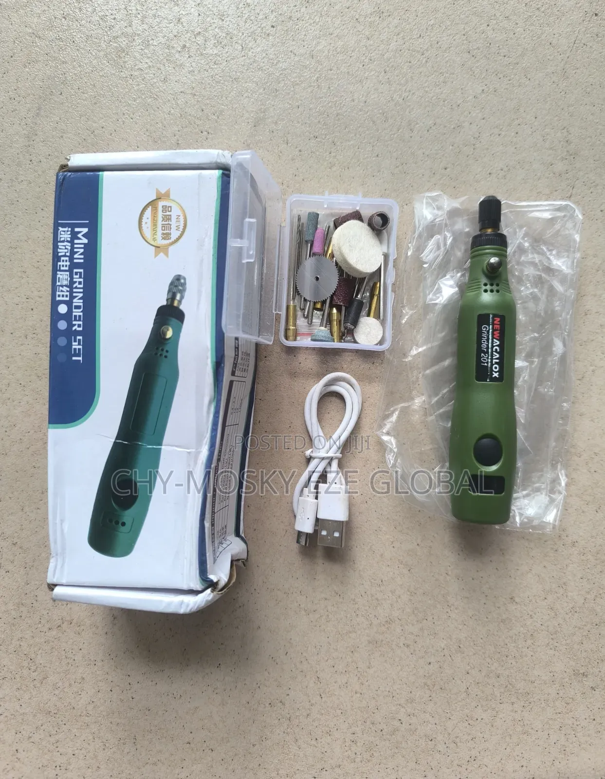 Rechargeable Cordless Mini Grinding Set