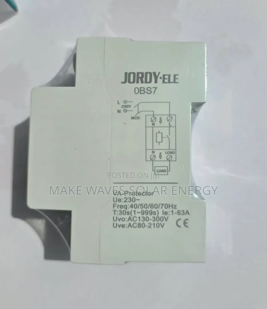 Jordy Voltage Protector 2p 63A