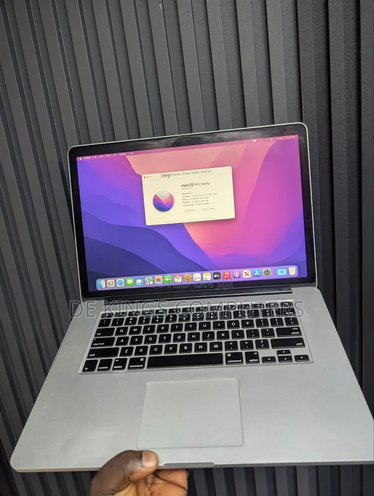 Laptop Apple MacBook Pro 2014 16GB Intel Core i7 SSD 1T