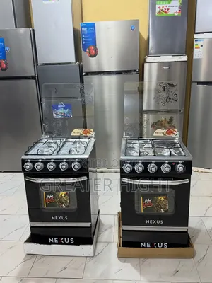 Nexus Standing Gas Cooker
Size: 50BY50
3 Burner 1 Electric