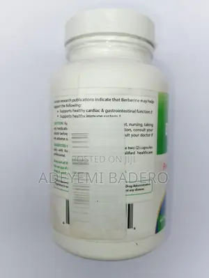 Berberine PLUS Dietary Supplement (Blood Sugar Cholesterol Support)
