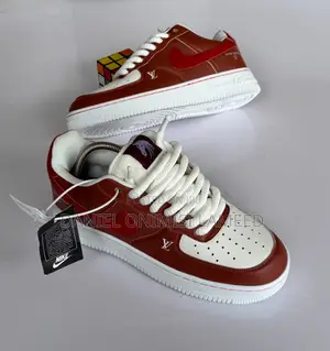 Louis Vuitton X Nike Air Force 1 Low Custom/Replica Hybrid