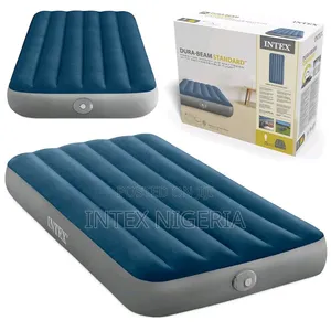 Intex Inflatable Prestige Downy Airbed With Rechargeable Pump