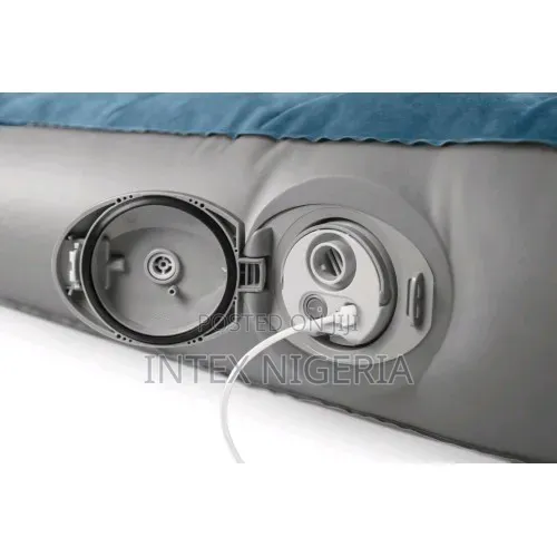 Intex Inflatable Prestige Downy Airbed With Rechargeable Pump