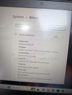 Laptop Lenovo ThinkPad T470 8GB Intel Core i5 SSD 256GB