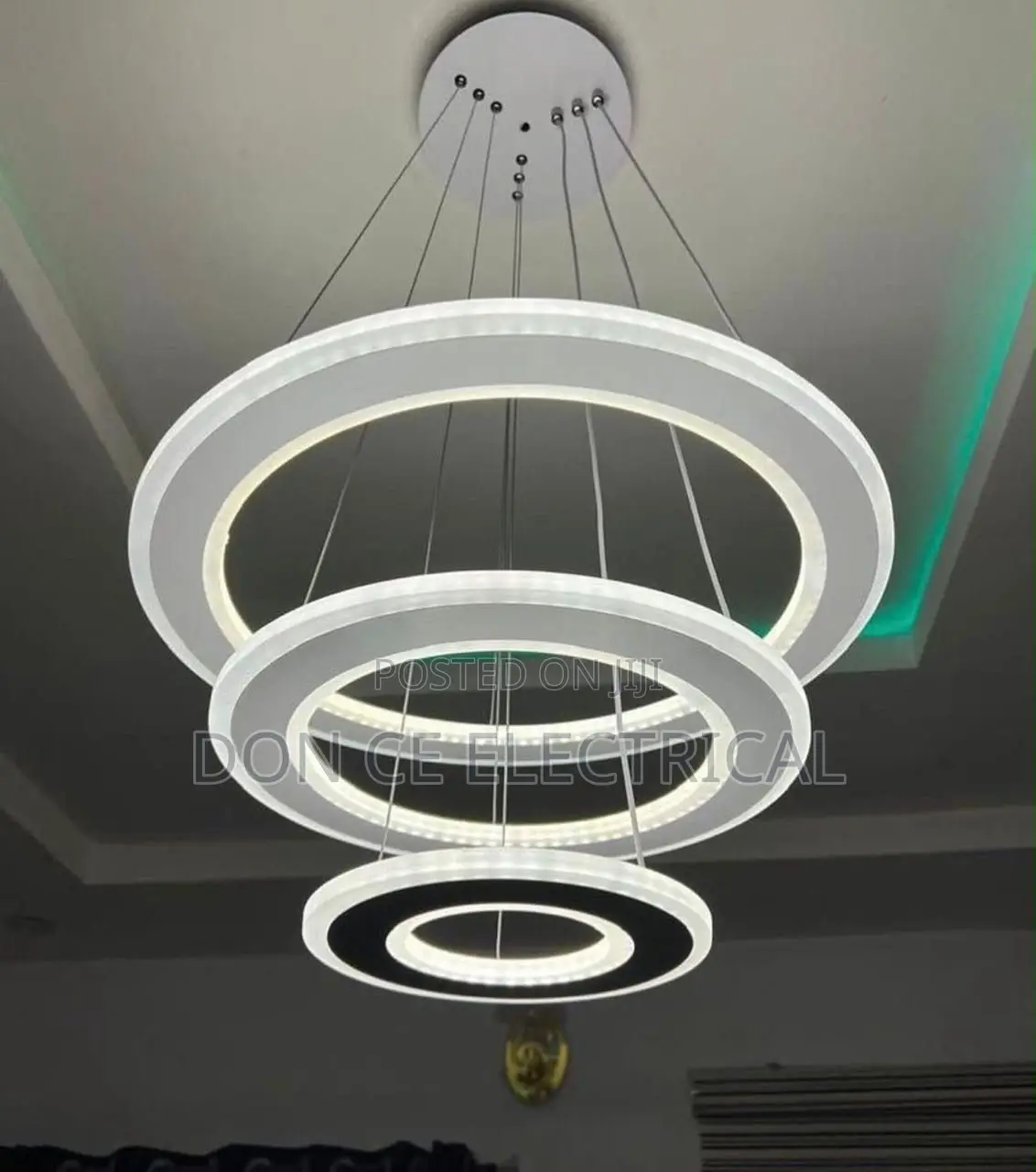 3rings 3colour Chandelier