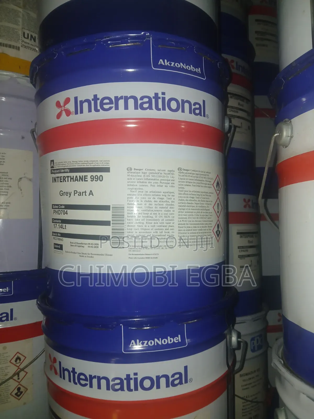 Interthane 990 Grey Part a/B