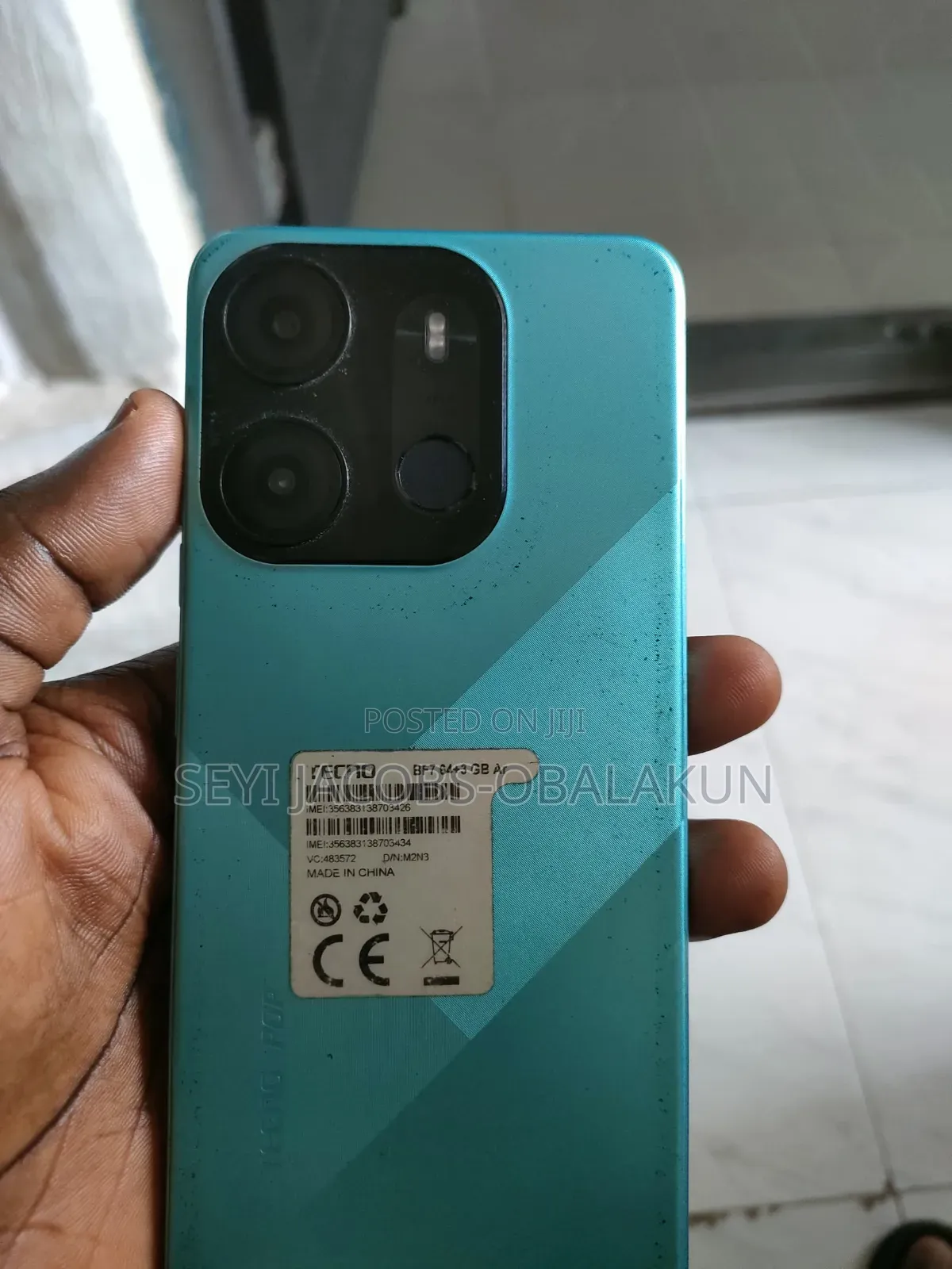 Tecno Pop 7 Pro 64 GB Blue