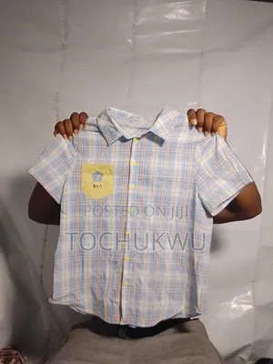 First Grade Thrift Okirika Ladies Checkers Shirt Size S