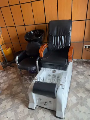 Ceramic Headwash Basin for Salons and Pedicure Massage Seat
