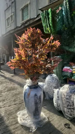 Available of Synthetic Flowers and Pot