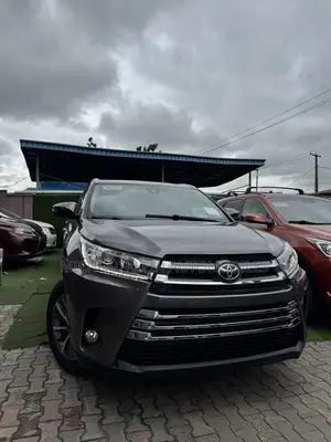 Toyota Highlander XLE 4x4 V6 (3.5L 6cyl 8A) 2018 Gray