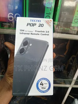 New Tecno Pop 20 64 GB Black
