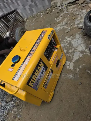 Firman Diesel Soundproof Gen Model Sdg12000se 10.5kva 100%copper Coil