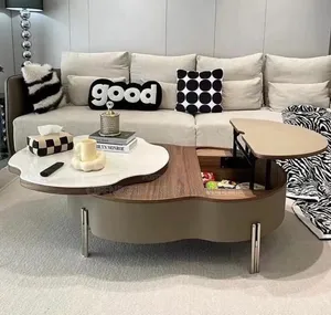Side Top Adjustable Centre Table