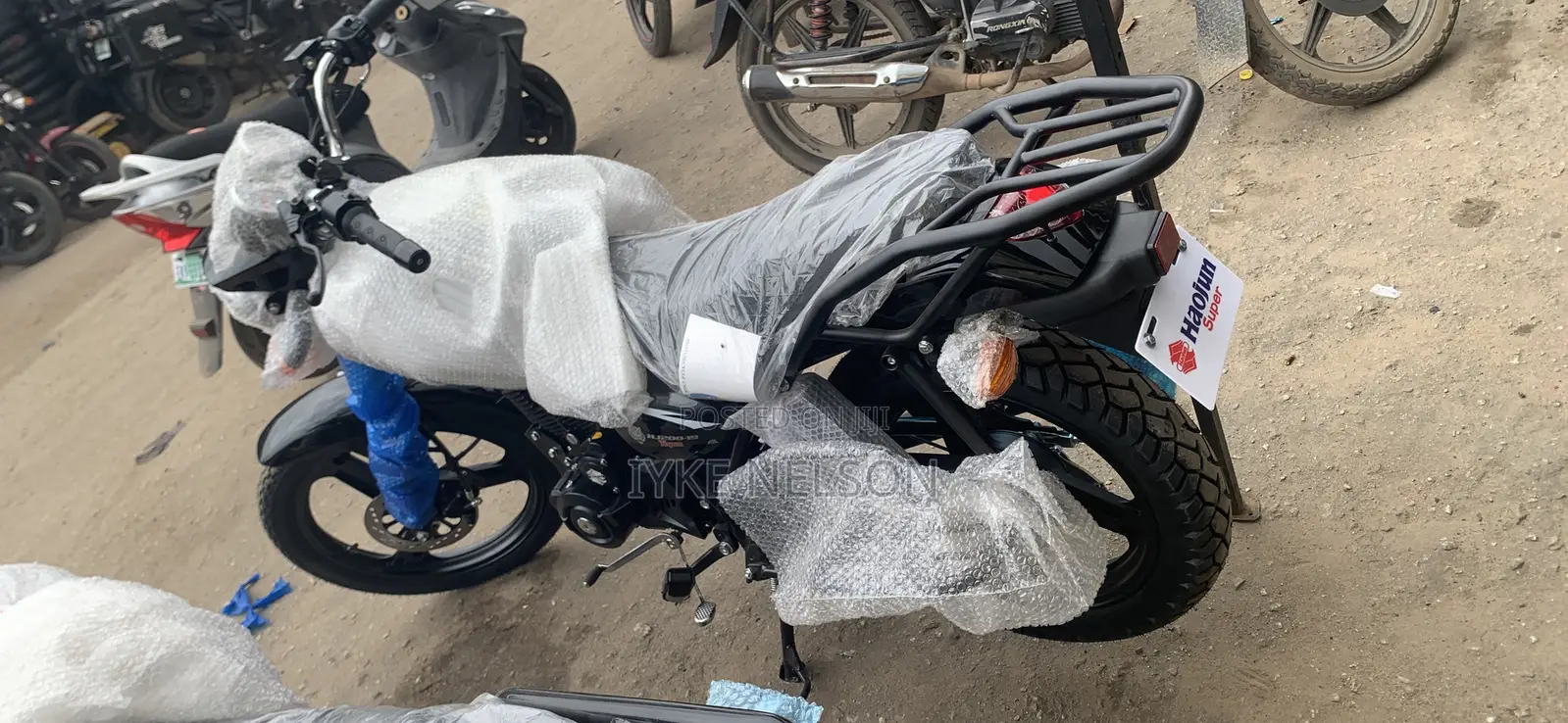 New Haojue DR300 2026 Black