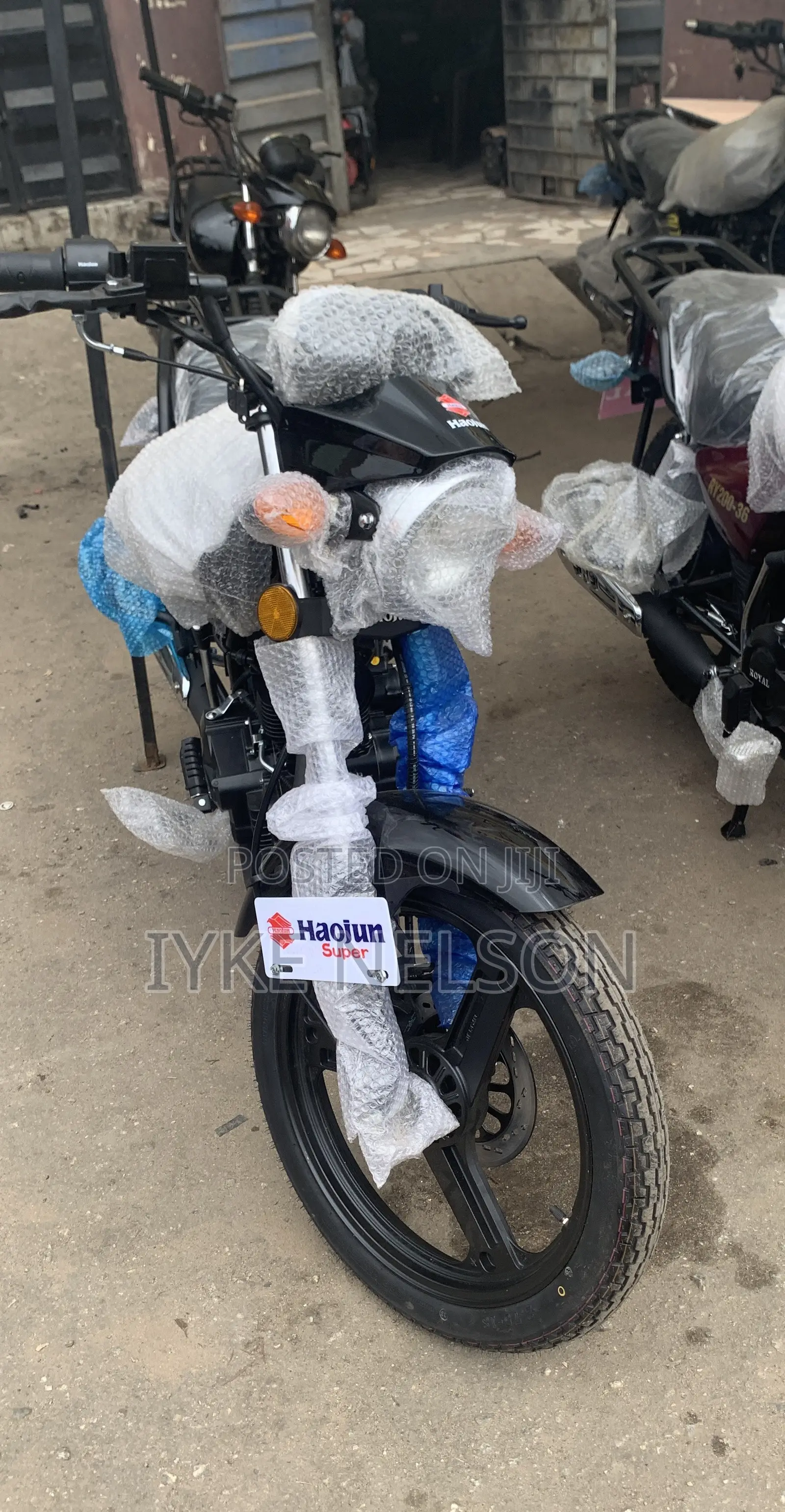 New Haojue DR300 2026 Black