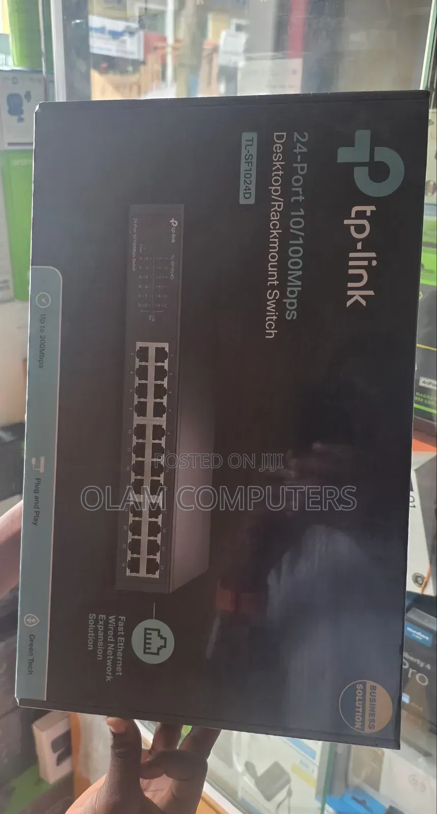 TP-Link 24 Port 10/100Mbps Desktop/Rackmount Switch