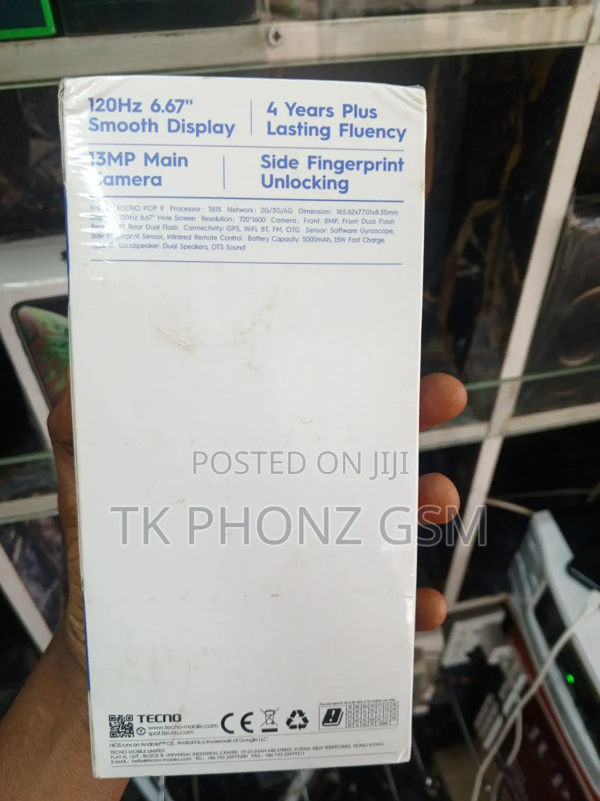 New Tecno Pop 9 64 GB Black