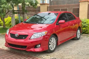 Toyota Corolla 2010 Red