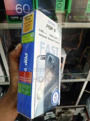 New Tecno Pop 9 64 GB Black
