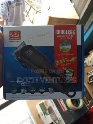 Kiki New Gain Rechargeable/Cordless Hair Clipper