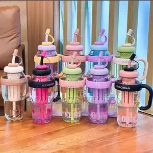 Ice Cream Fancy Water Bottle
