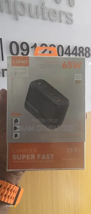 LDNIO 65W Super Fast Charger Q366