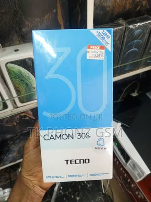 New Tecno Camon 30S 128 GB Black