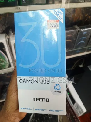 New Tecno Camon 30S 128 GB Black
