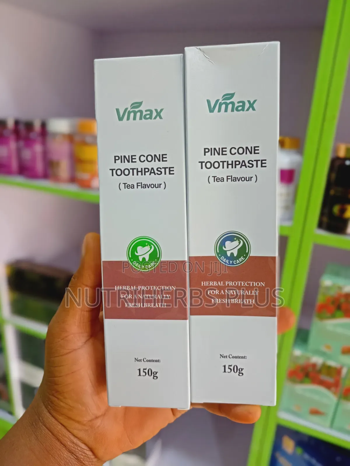 Vmax Pine Cone Toothpaste (Fights Harmful Oral Bacteria)