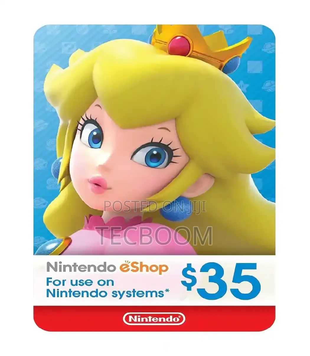 Nintendo Eshop Gift Card All Denomination Available