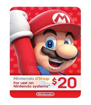 Nintendo Eshop Gift Card All Denomination Available
