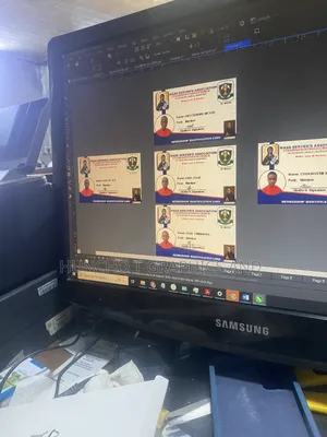 Bulk ID Card Printing Design Services | Plastic Staff ID Cards