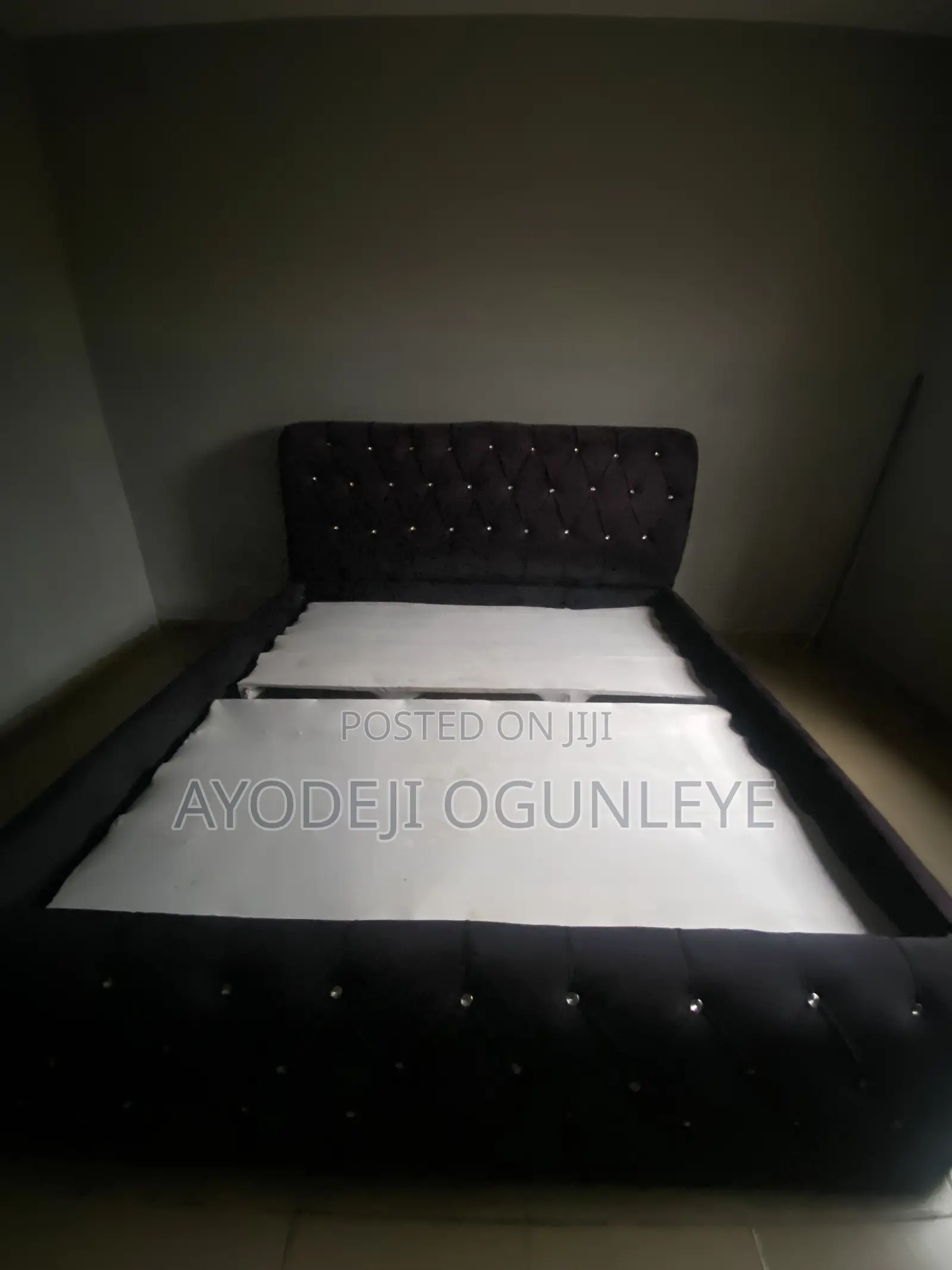6 by 6 Padded Bed Frame
