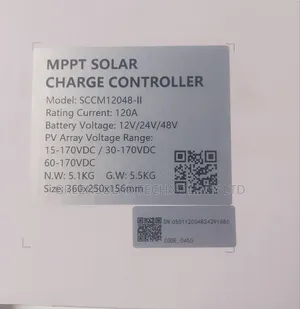 120A Felicity MPPT Charge Controller SCCM12048