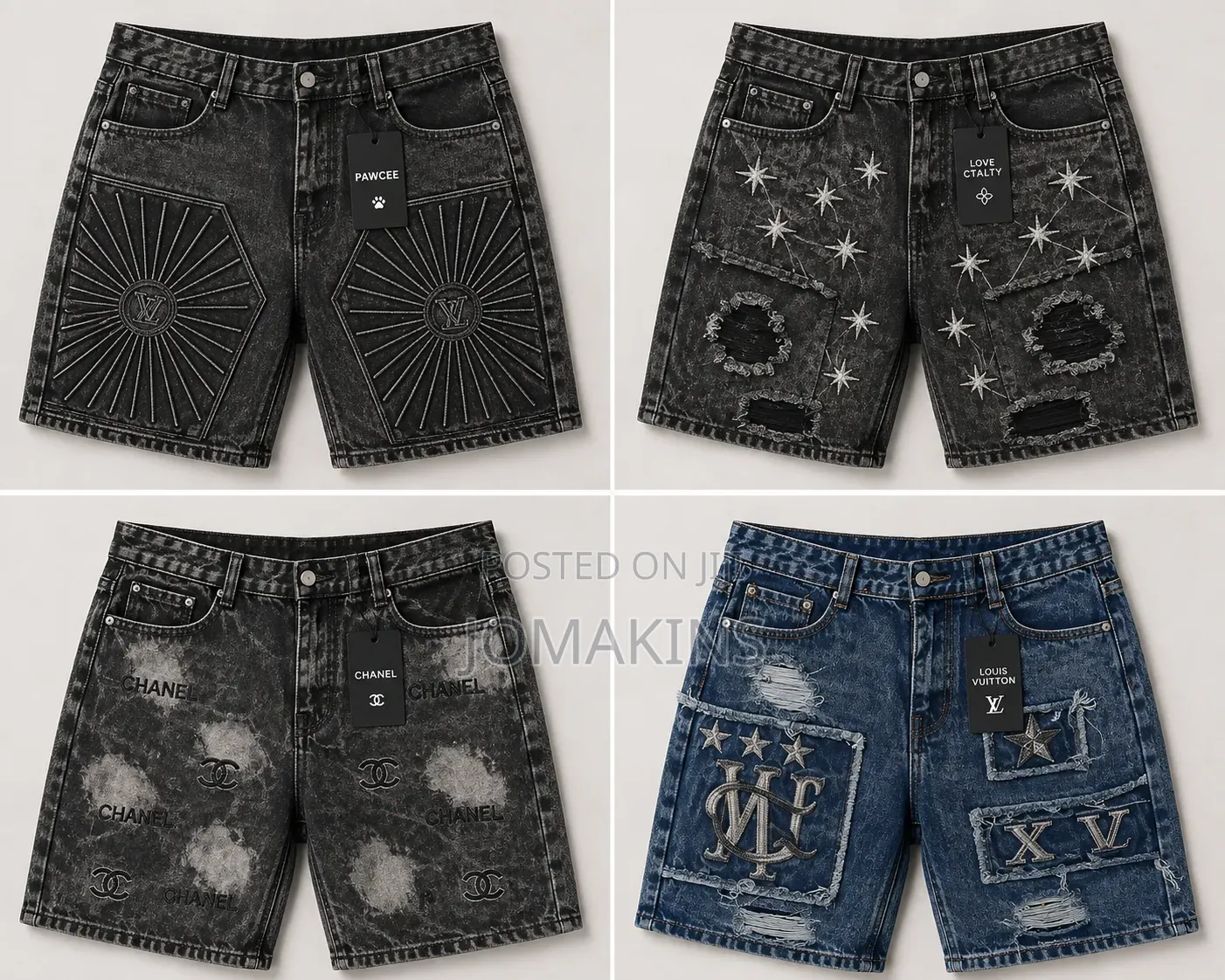 Premium High Quality Luxurious Short Jeans
