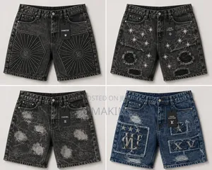Premium High Quality Luxurious Short Jeans