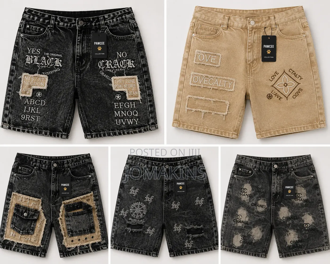Premium High Quality Luxurious Short Jeans