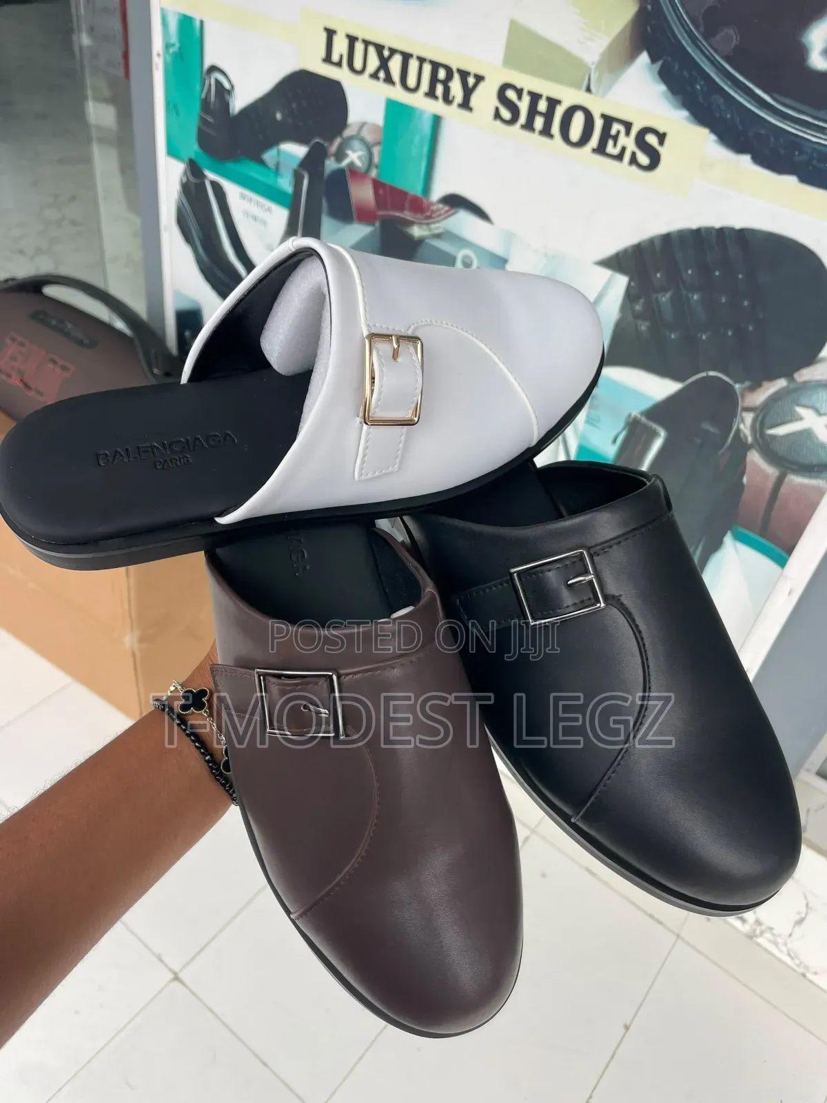 Black Designers Half Shoes Collection
