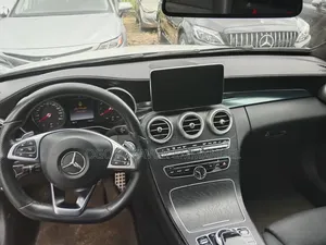 Mercedes-Benz C400 4Matic AWD Sedan (3.0L V6 7A) 2015 White