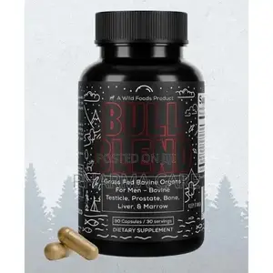 The Bull Blend - Beef Organs for Hormone Support- 90 Capsules