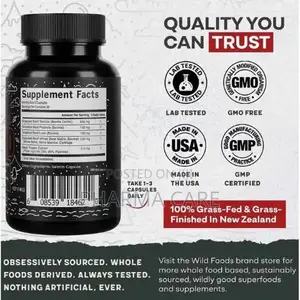 The Bull Blend - Beef Organs for Hormone Support- 90 Capsules