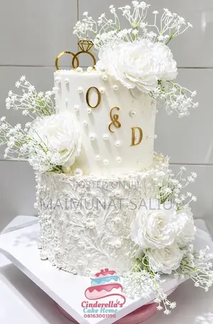 Elegant Wedding Cakes in Abuja | Custom Wedding Cake